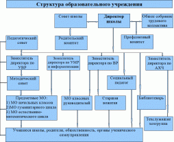 Структура образовательного учреждения